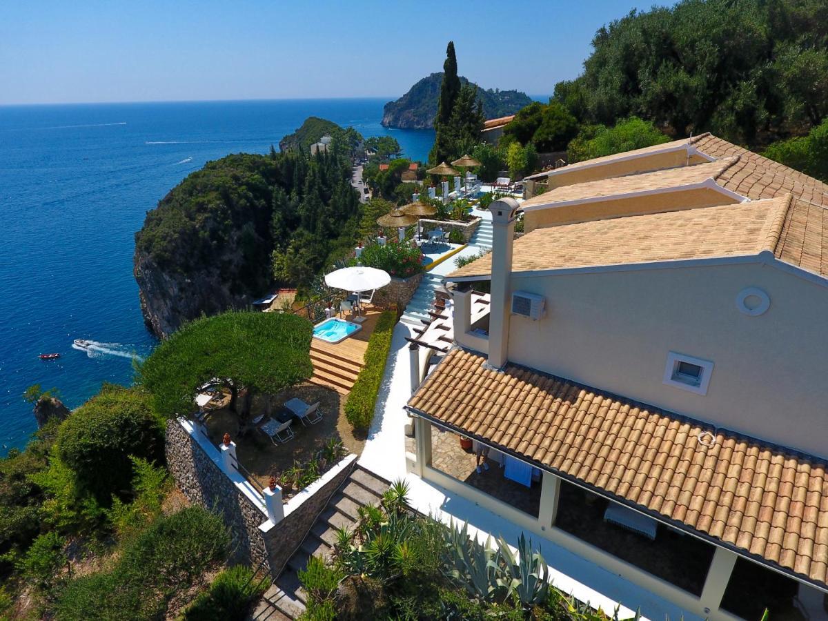 Elysium Apartments Corfu Paleokastritsa Exteriör bild
