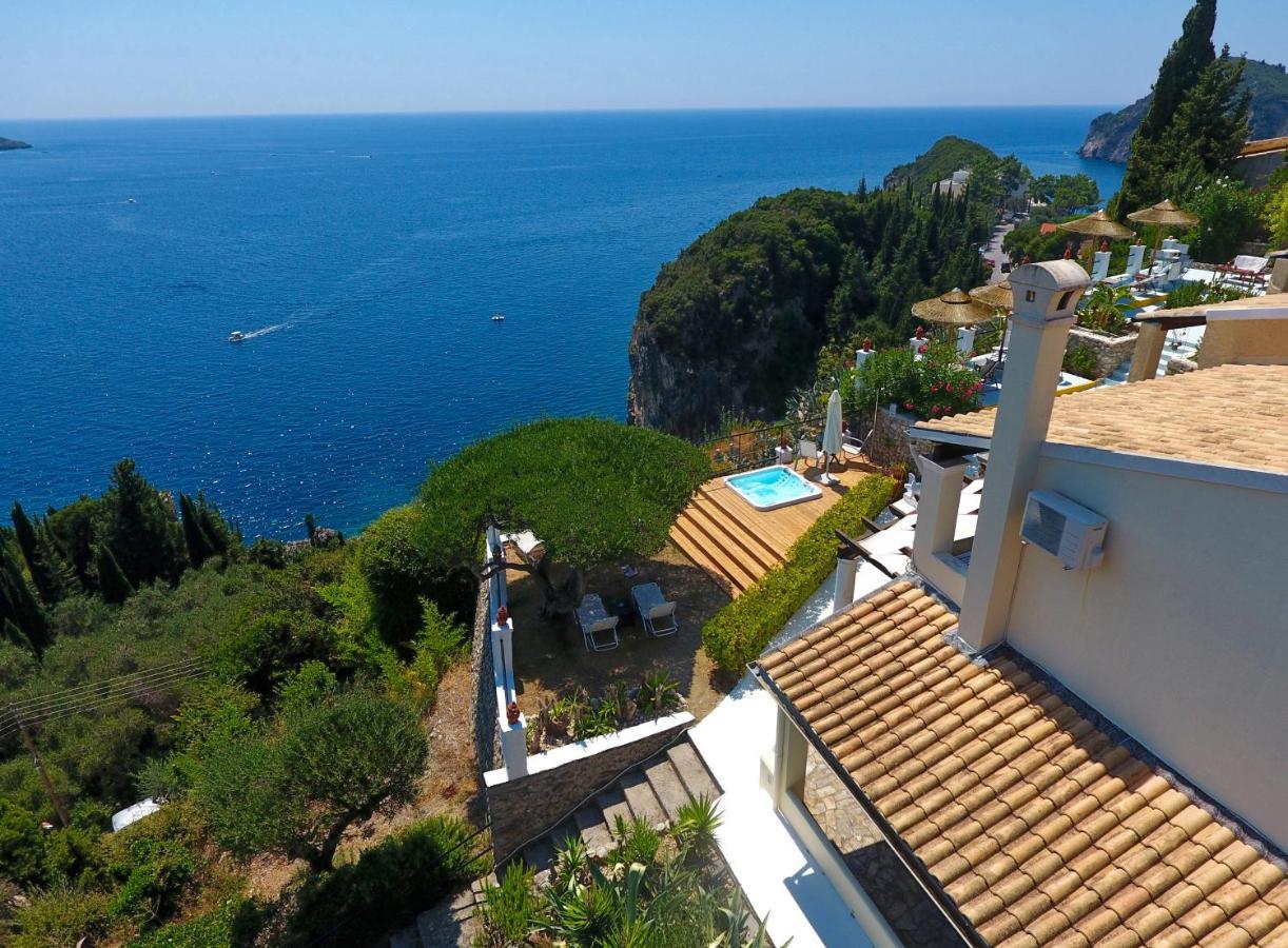 Elysium Apartments Corfu Paleokastritsa Exteriör bild