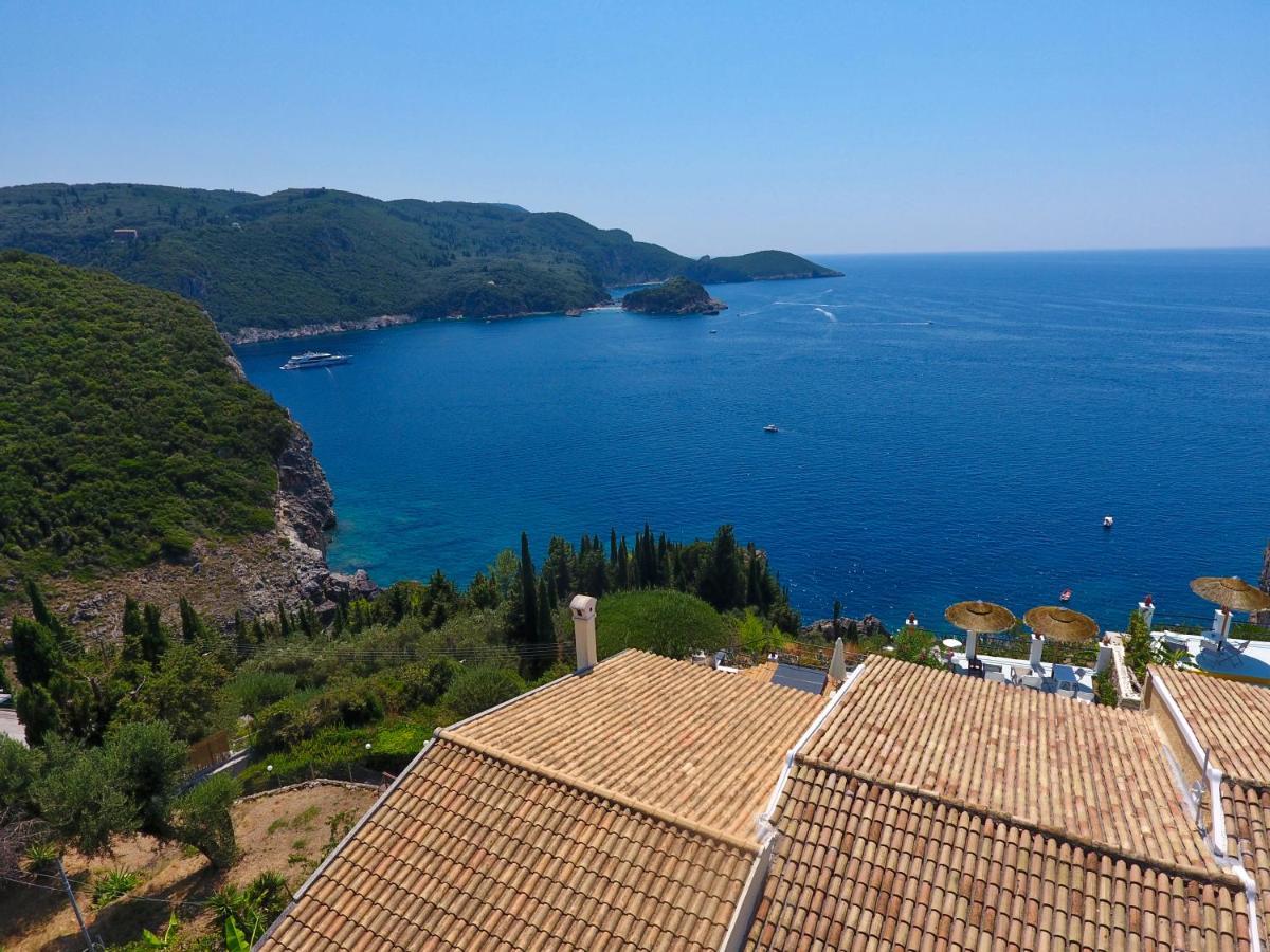 Elysium Apartments Corfu Paleokastritsa Exteriör bild