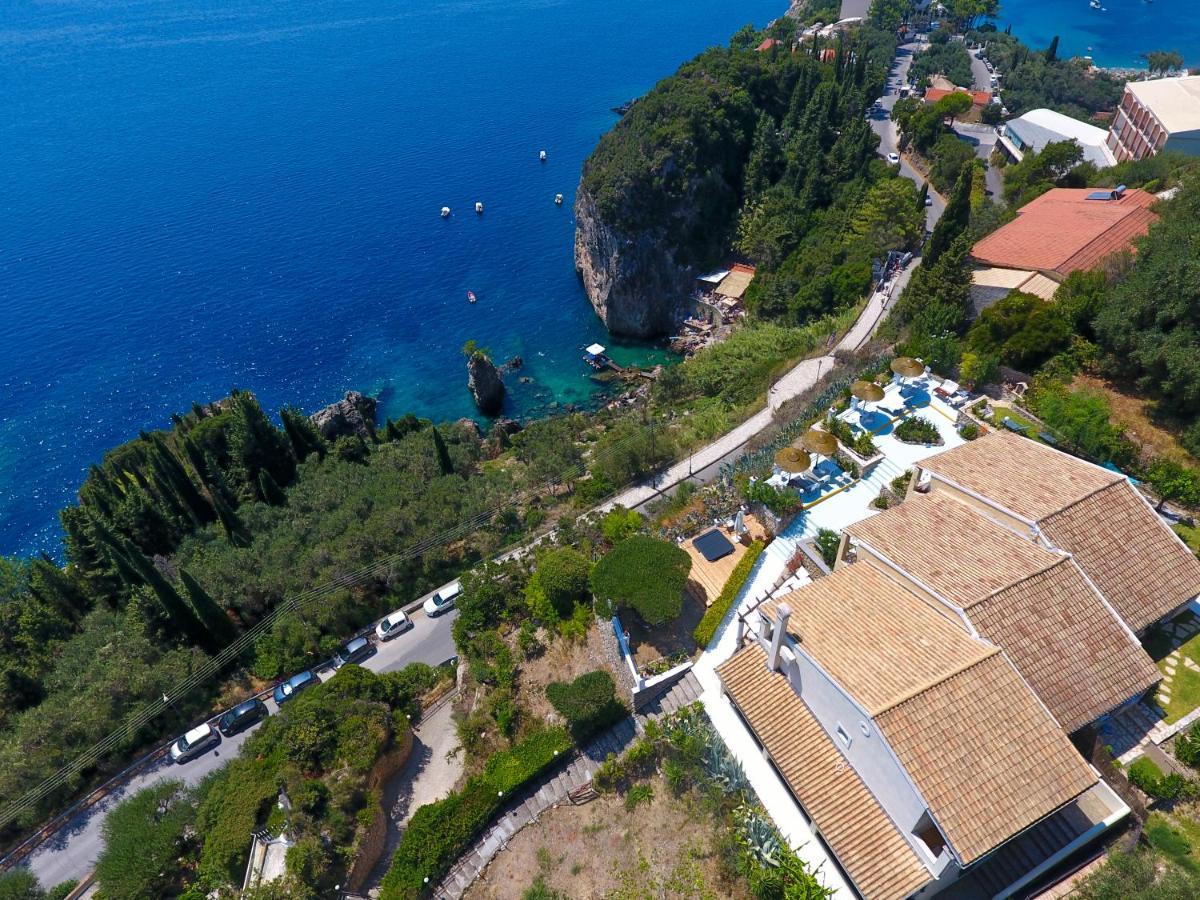Elysium Apartments Corfu Paleokastritsa Exteriör bild