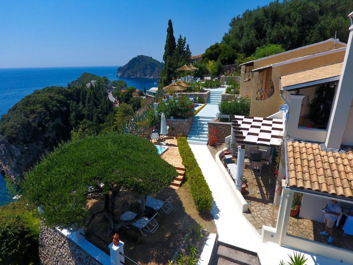 Elysium Apartments Corfu Paleokastritsa Exteriör bild